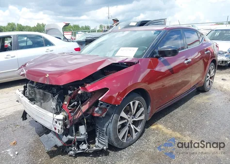 2016 Nissan Maxima 3.5 S z USA, uszkodzony, nr VIN 1N4AA6AP4GC427390